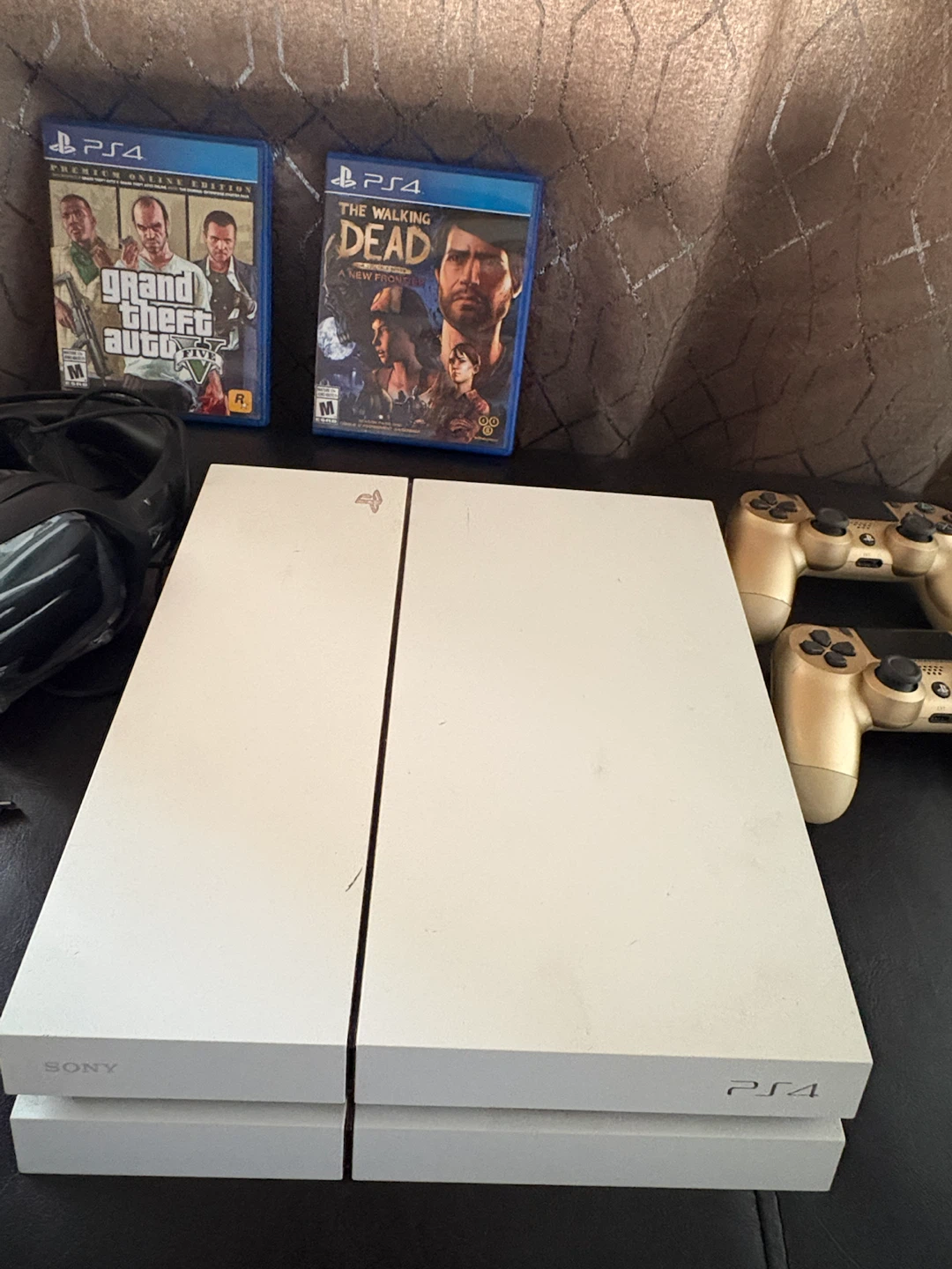 Sony PlayStation 4 Console with Games and Accessories - photo 3