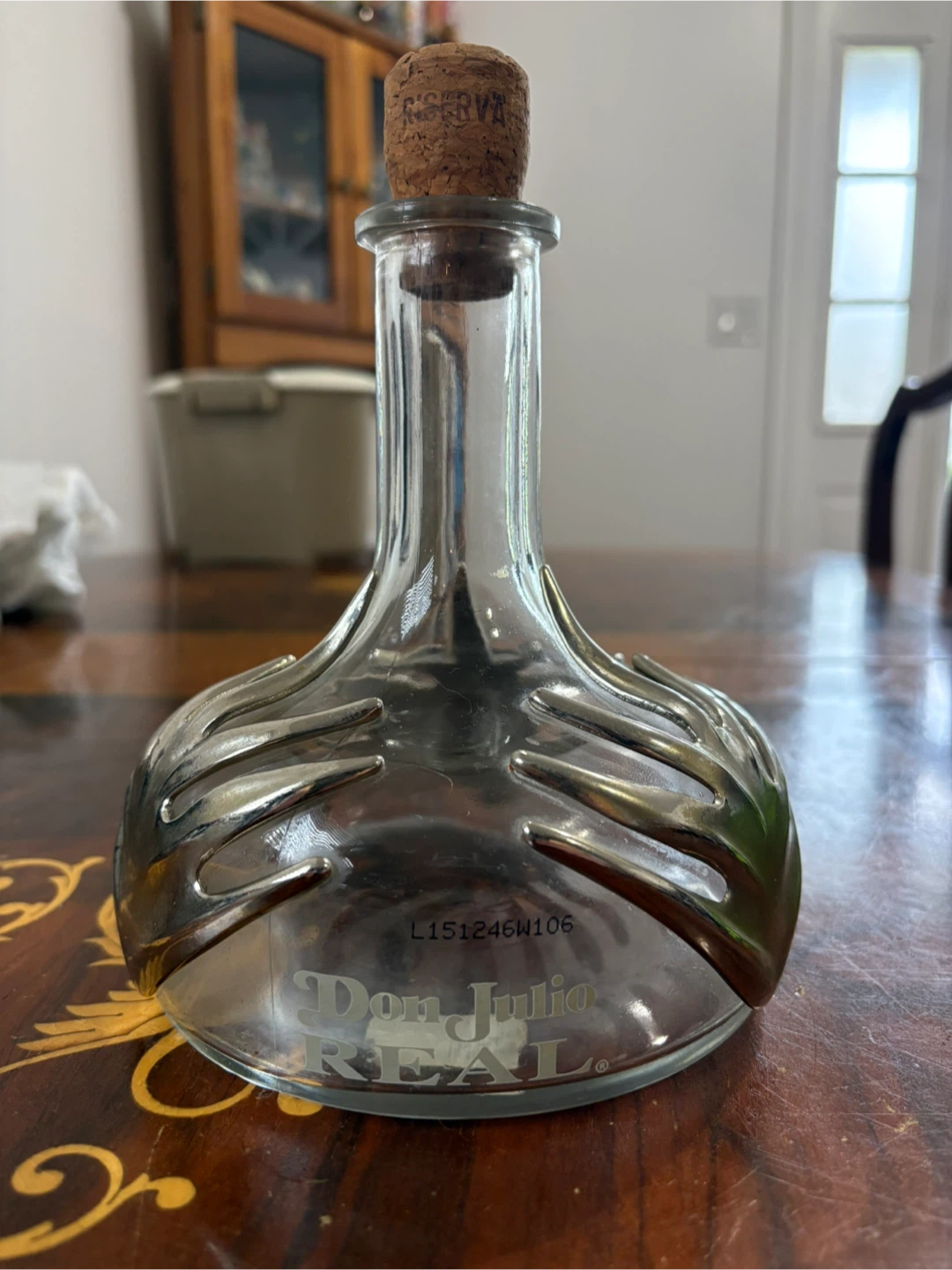 Don Julio Real Tequila Anejo 750ml Empty Decanter