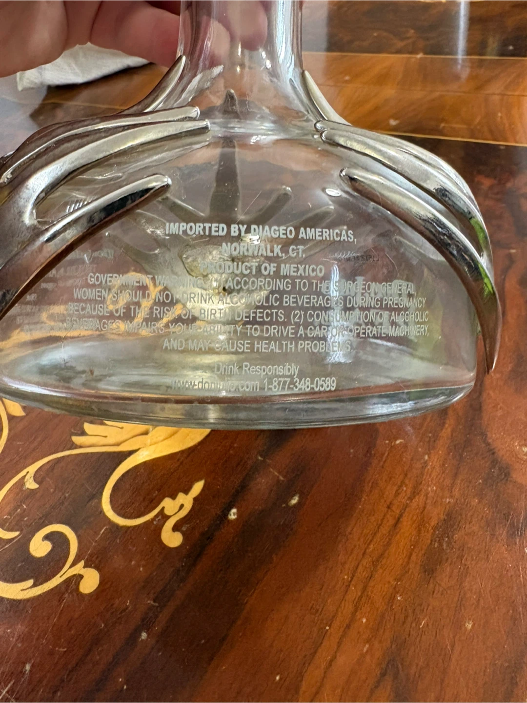 Don Julio Real Tequila Anejo 750ml Empty Decanter - photo 5