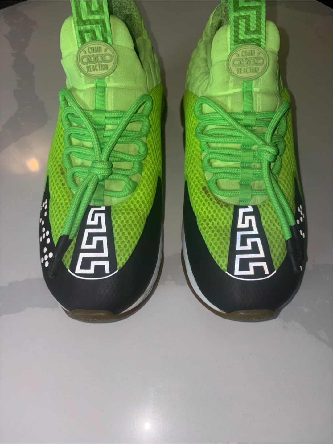 Versace Cross Chainer fluo green (size 43) - photo 5