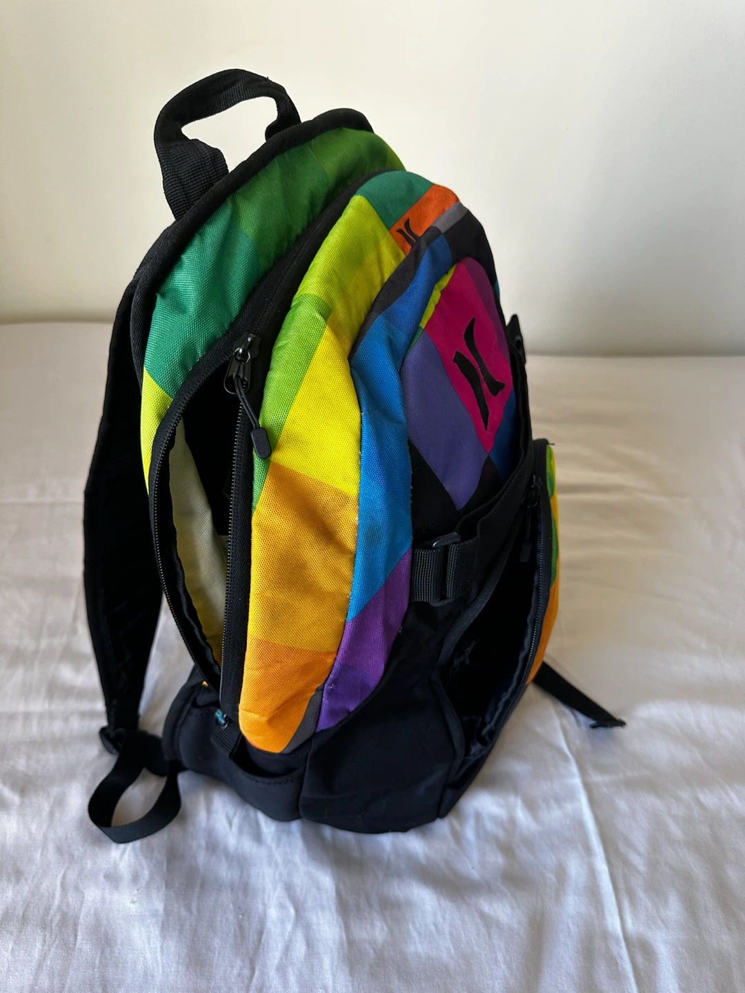 Hurley Colorful Patchwork Backpack