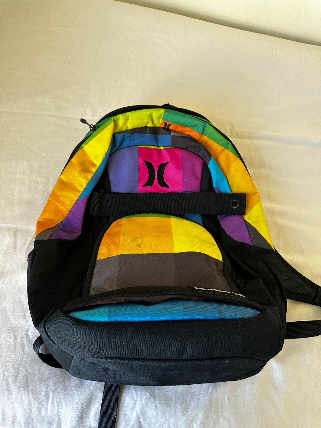 Hurley Colorful Patchwork Backpack - photo 3