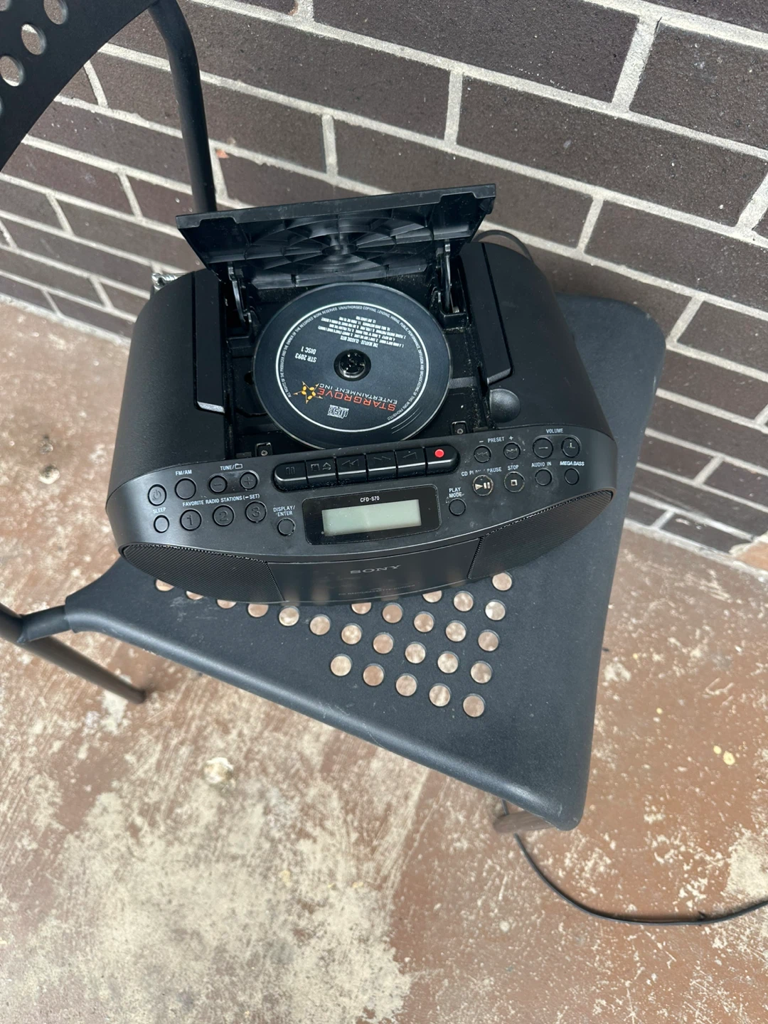 Sony CFD-S35 CD Radio Cassette-Corder Boombox