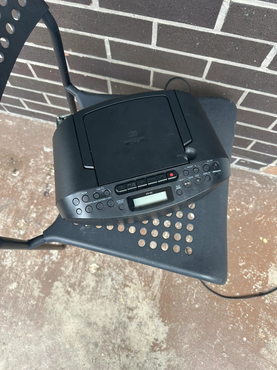 Sony CFD-S35 CD Radio Cassette-Corder Boombox - photo 2