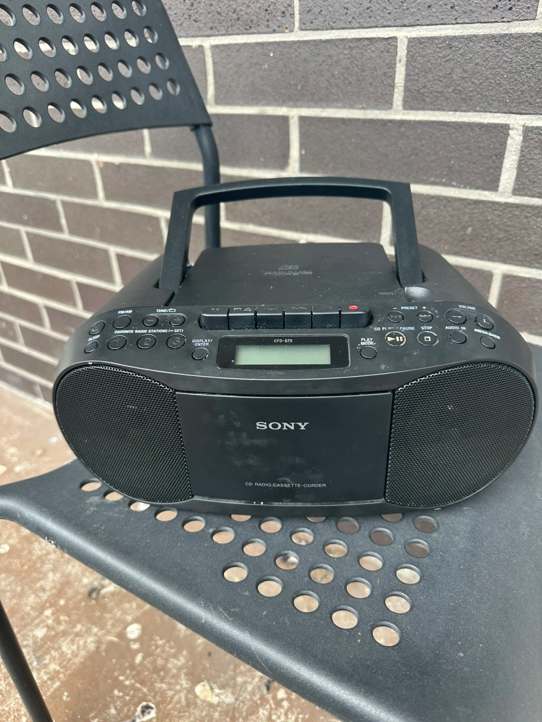 Sony CFD-S35 CD Radio Cassette-Corder Boombox - photo 3