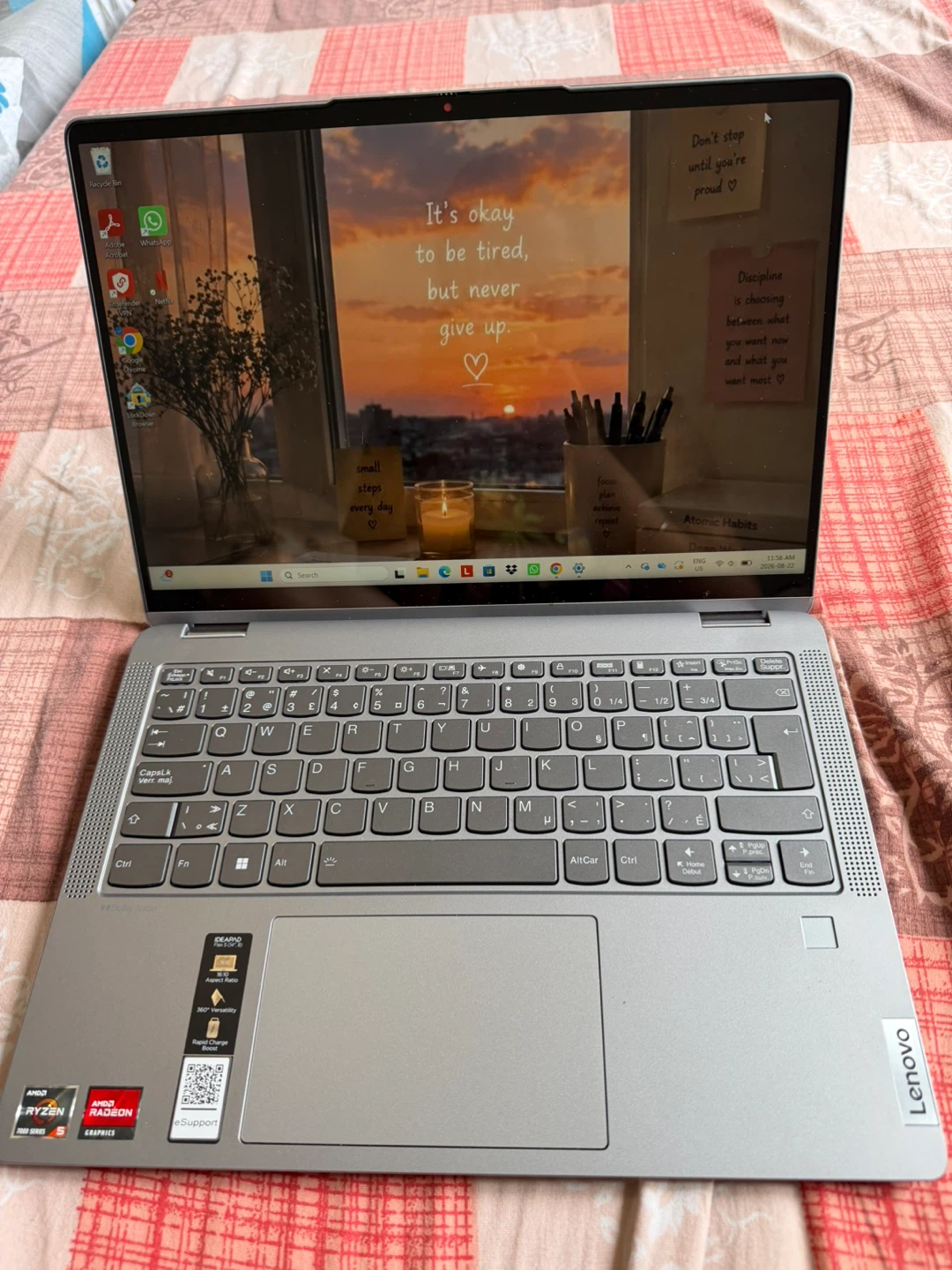 Lenovo IdeaPad Flex 5 360° Touchscreen Laptop + Lenovo Pencil