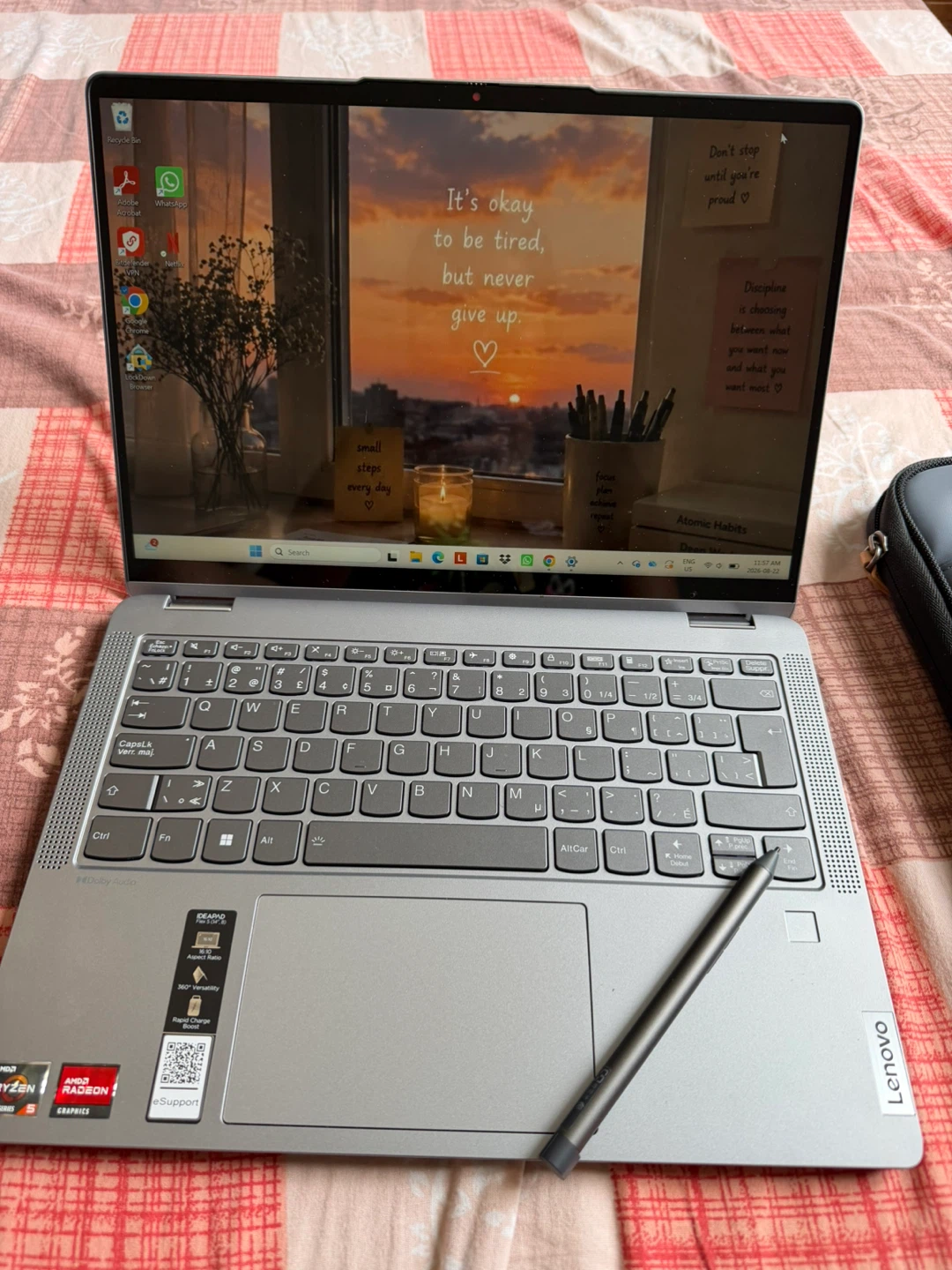 Lenovo IdeaPad Flex 5 360° Touchscreen Laptop + Lenovo Pencil - photo 3