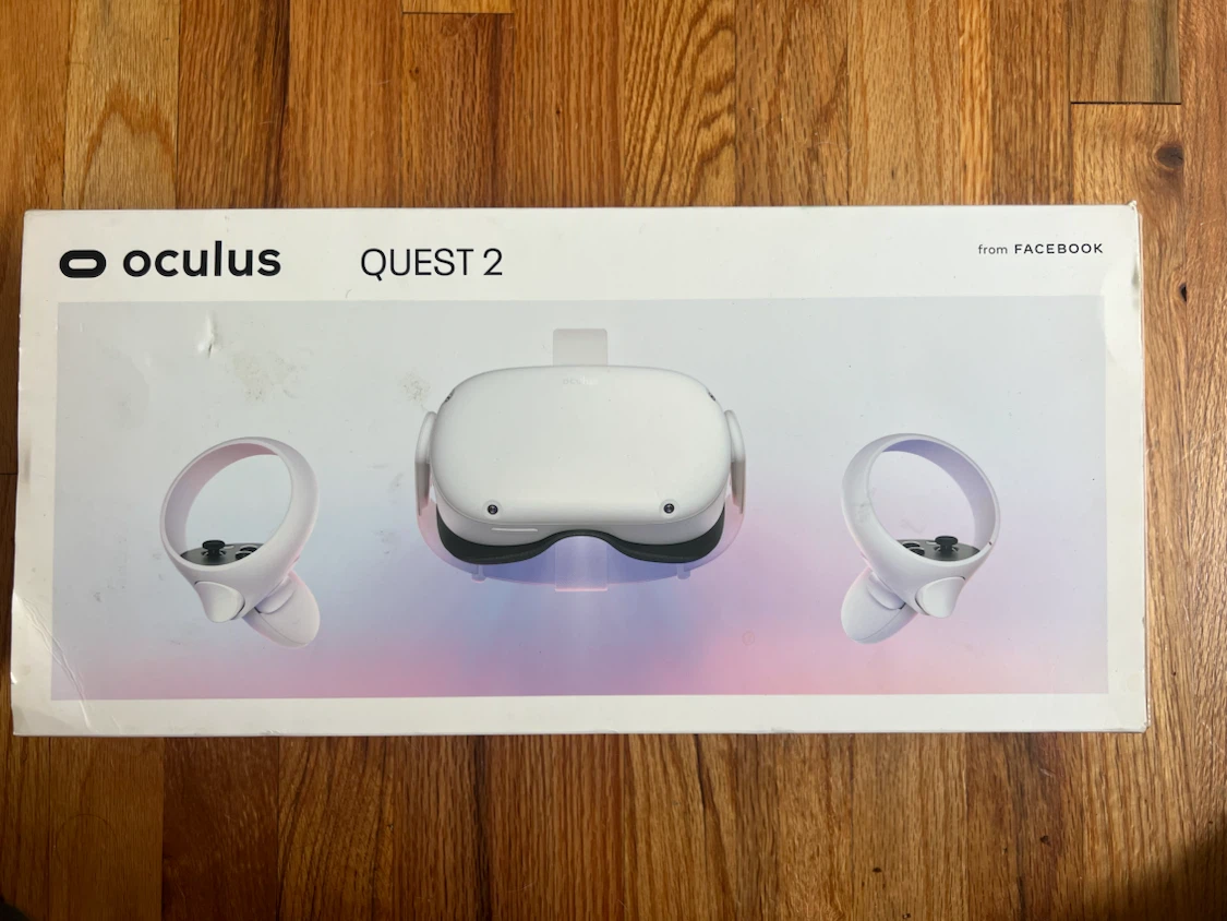 Oculus Quest 2 VR Headset with Controllers