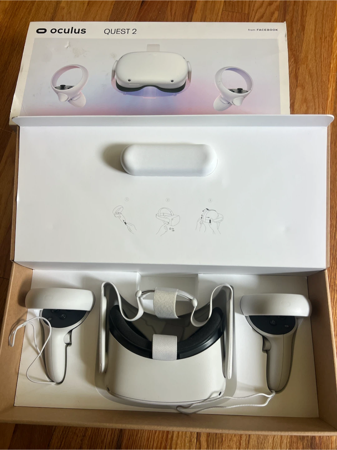 Oculus Quest 2 VR Headset with Controllers - photo 2