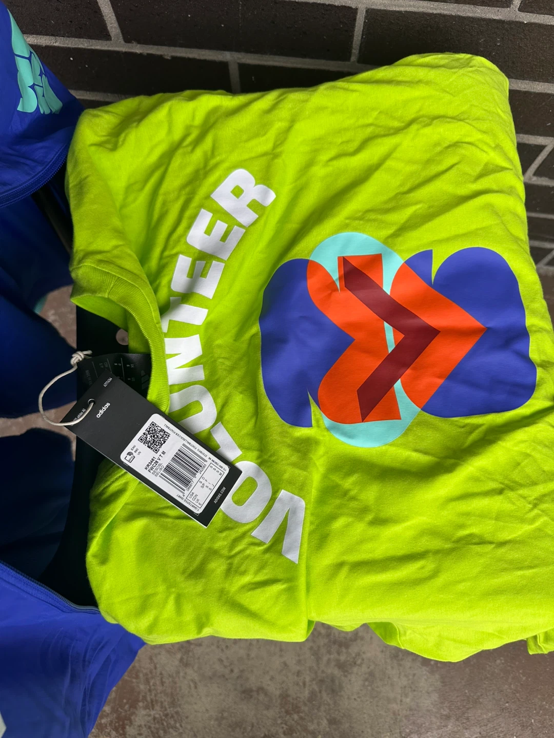 Adidas Volunteer T-Shirt and Cap
