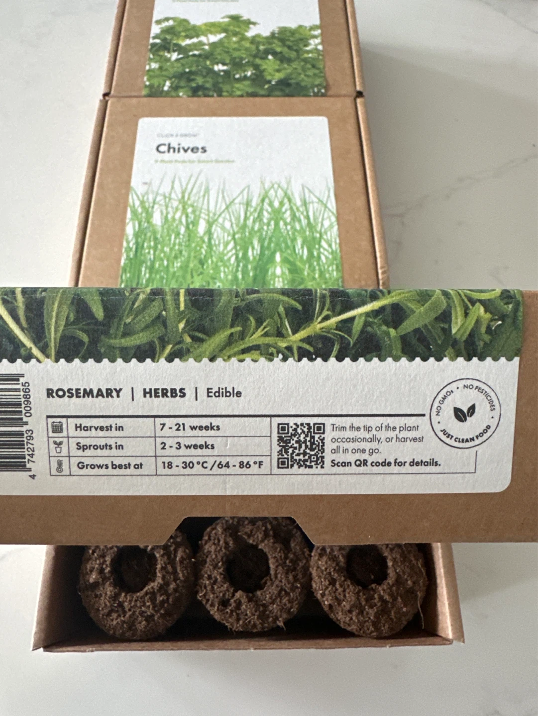 Click & Grow Plant Pods - Curly Parsley, Chives, Rosemary - photo 2
