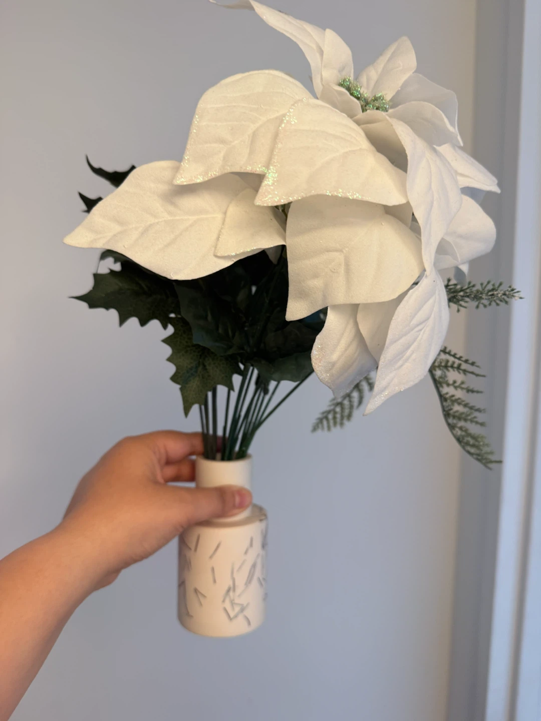 Artificial flowers with pots - photo 3