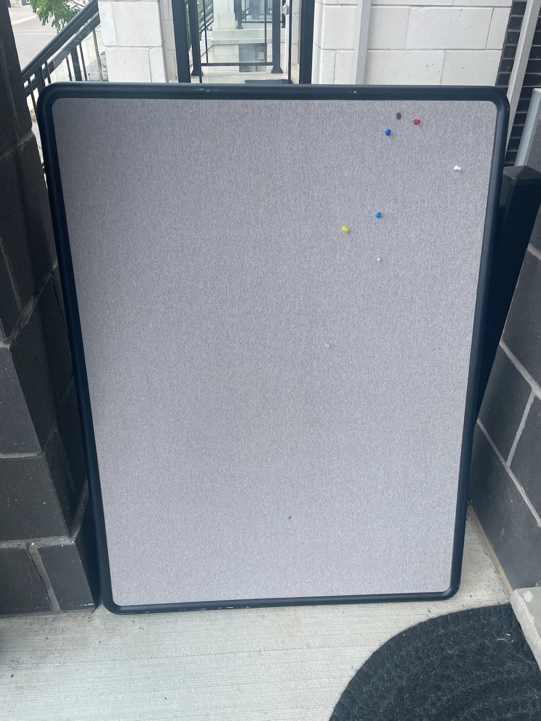 Grey Bulletin Board