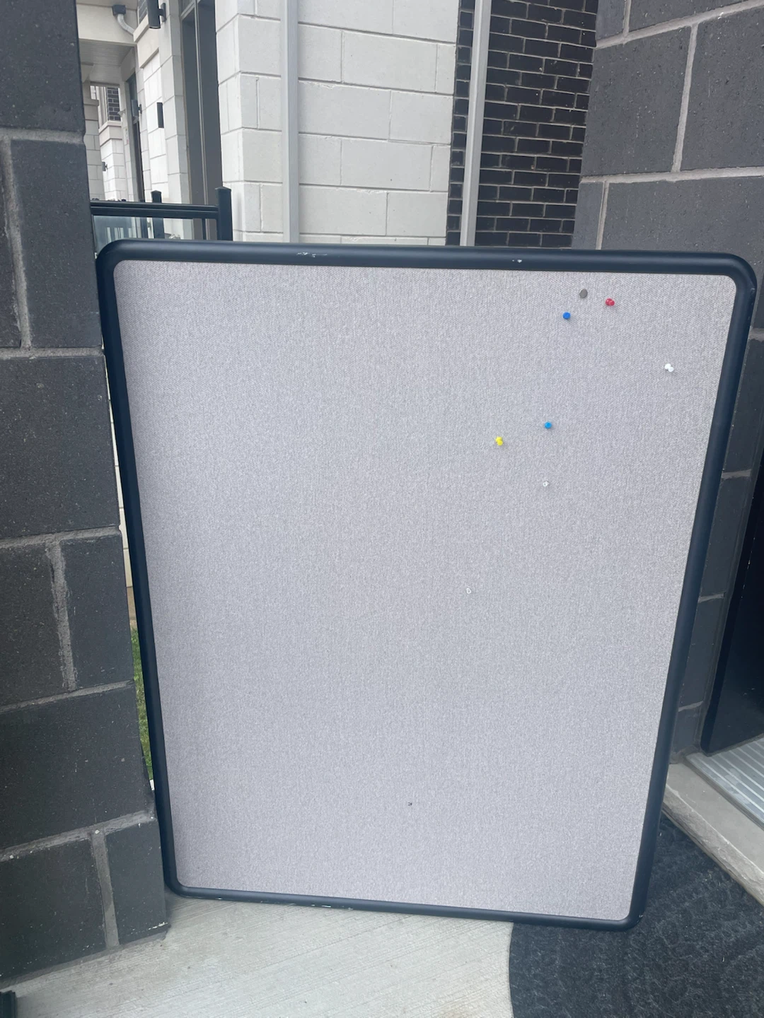 Grey Bulletin Board - photo 2