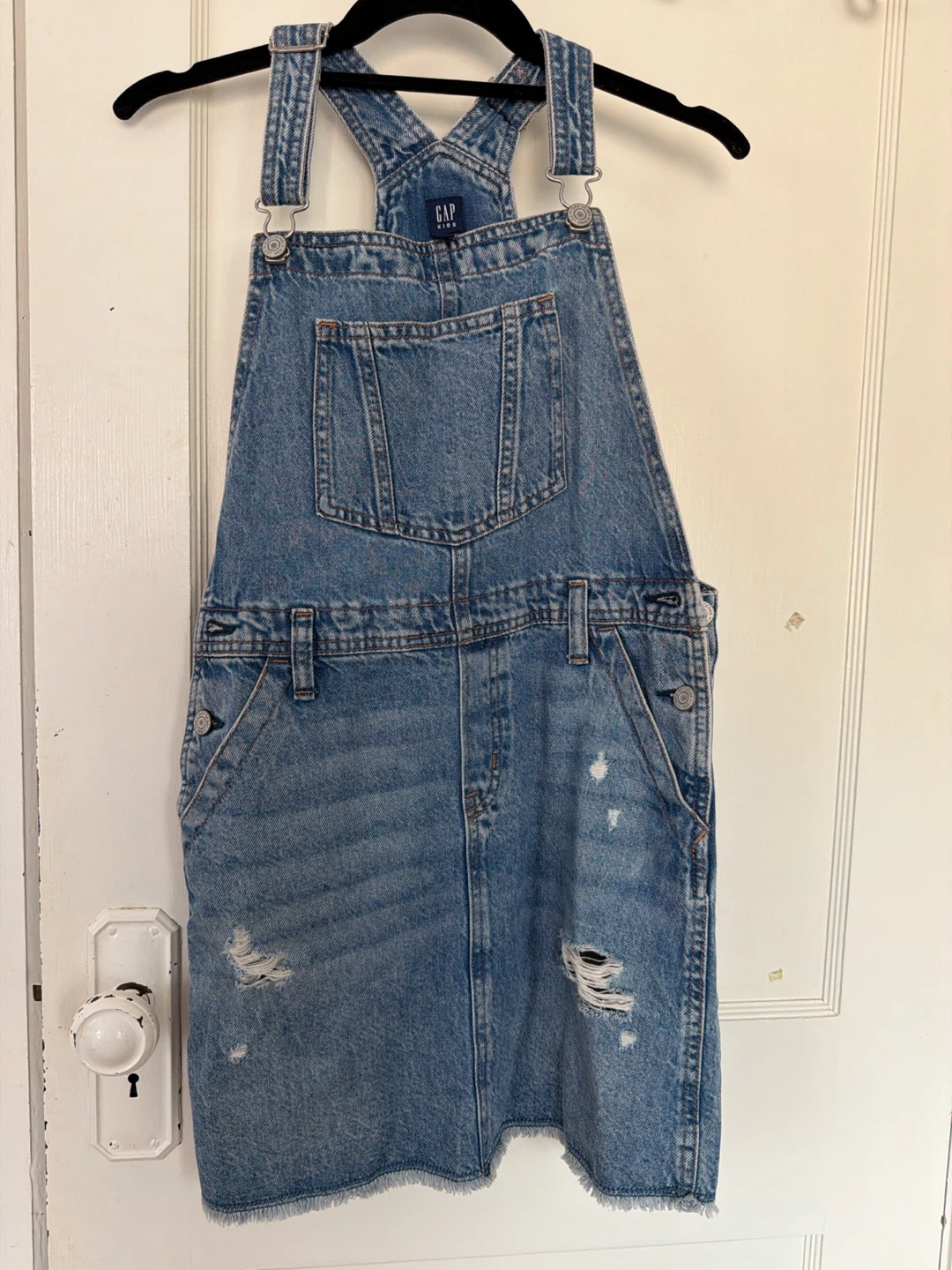 Gap Kids Denim Overall Dress XL