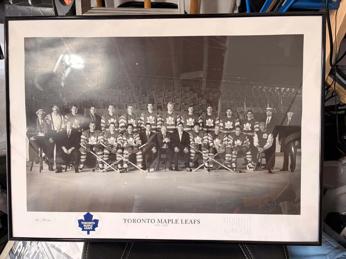 Complete Maple Leafs "Quintology" Framed Set – Matching #401 - photo 2