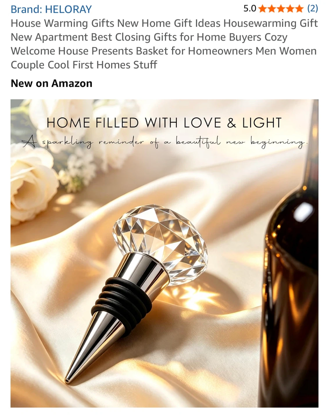 HELORAY New Home Wine Gift Set - photo 5
