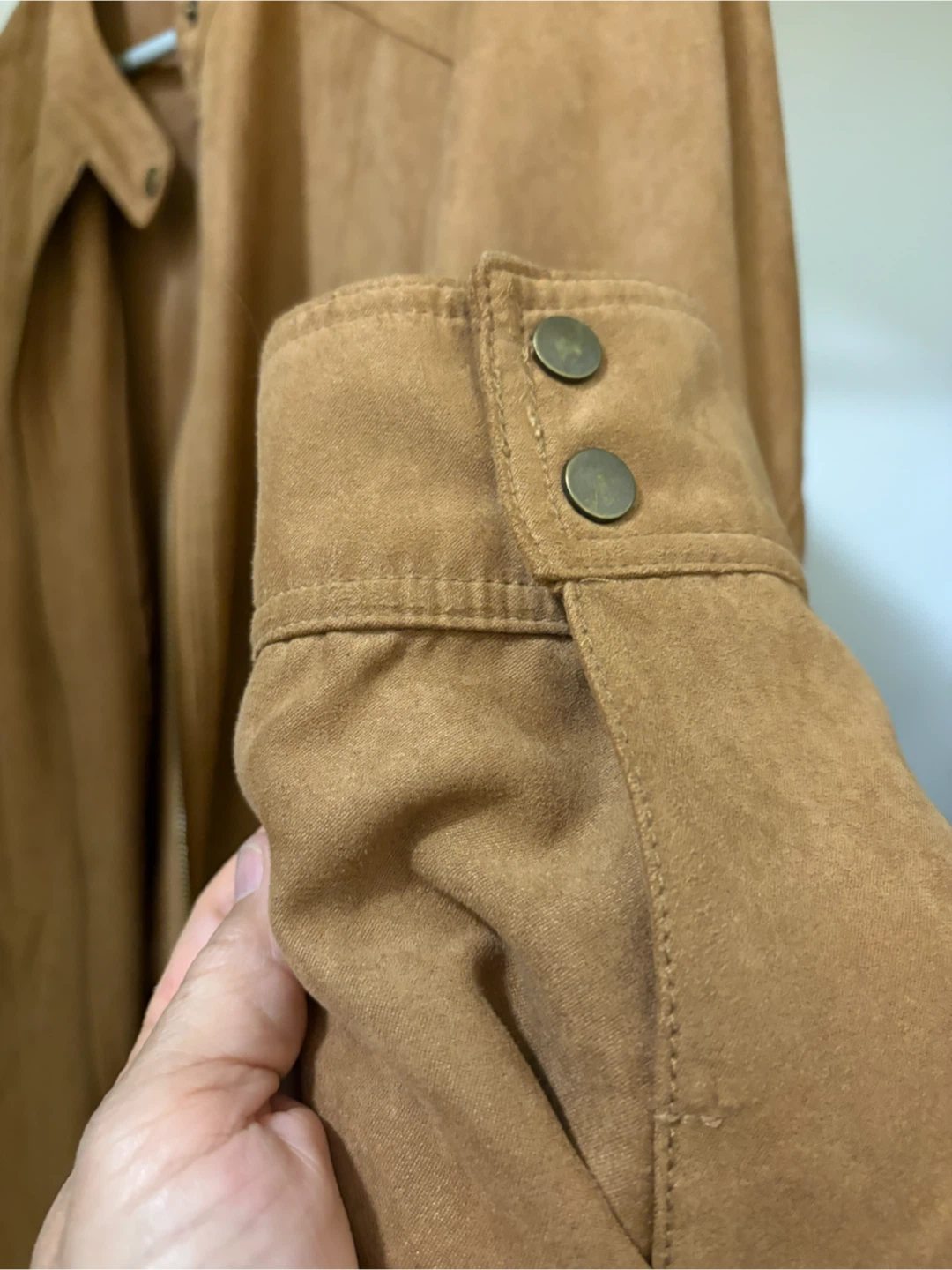 Reitmans Brown Suede-Like Jacket - photo 3