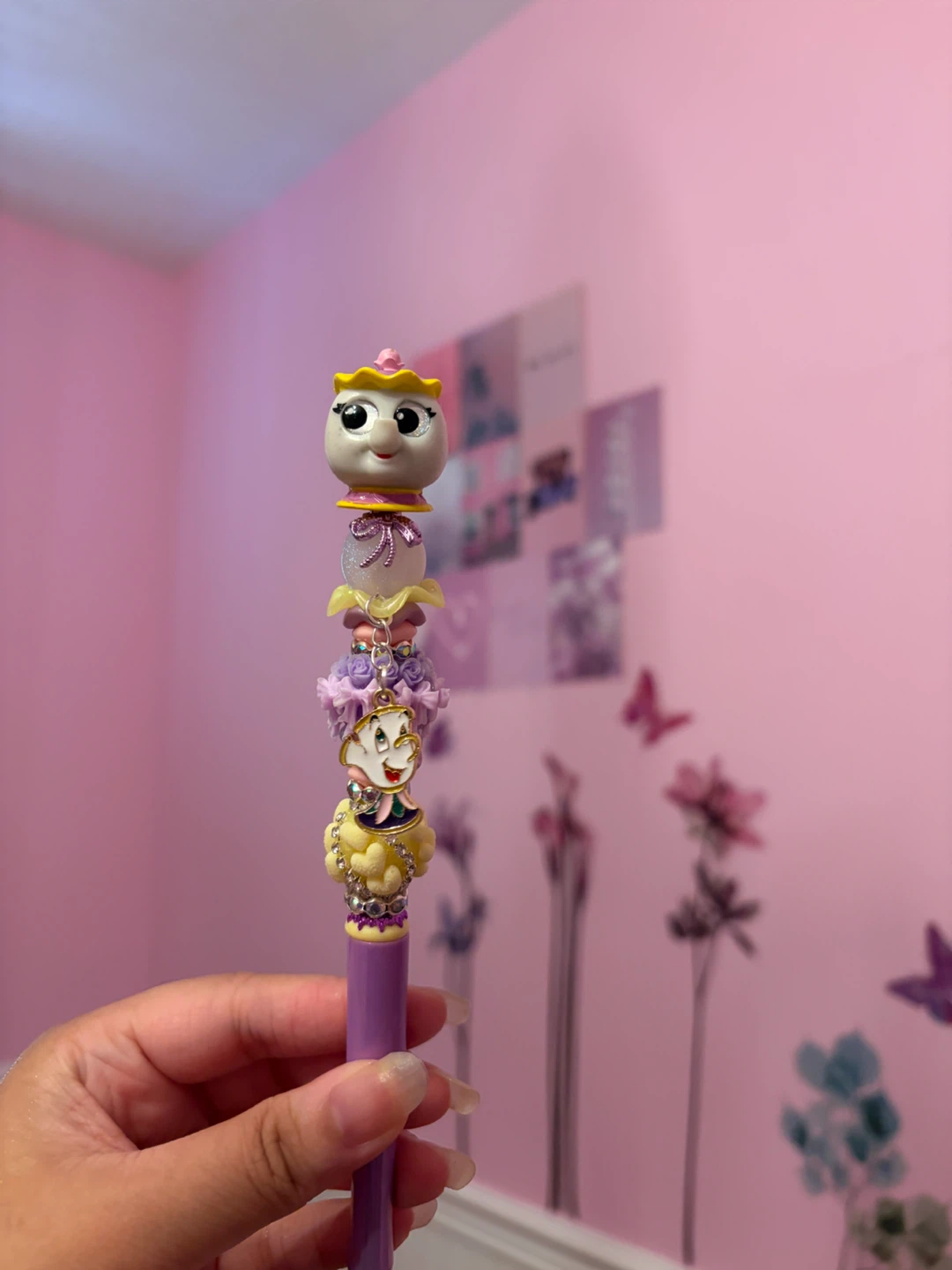 Disney Beauty and the Beast Beaded Pen