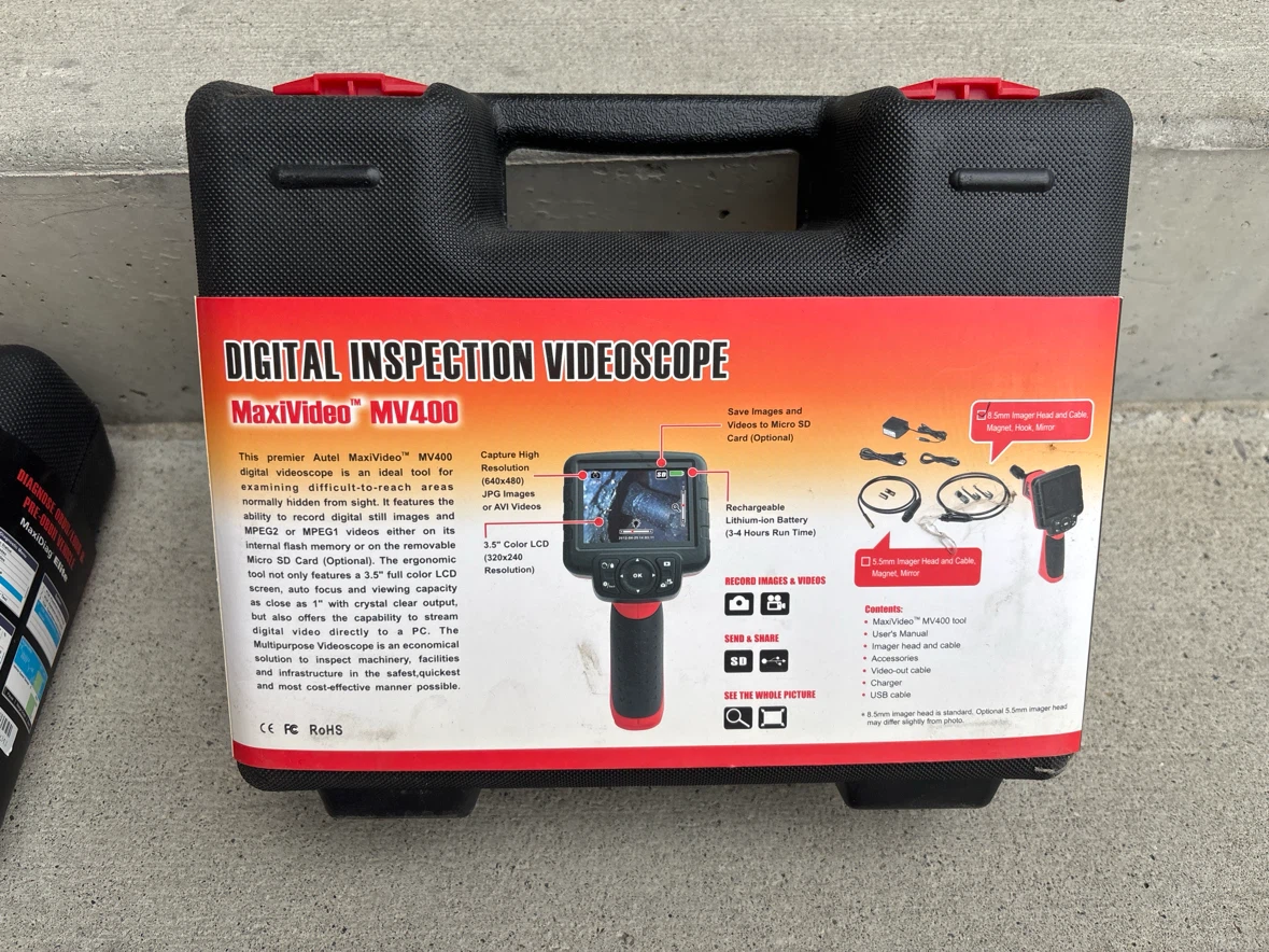 Autel MaxiVideo MV400 Digital Inspection Videoscope - photo 2