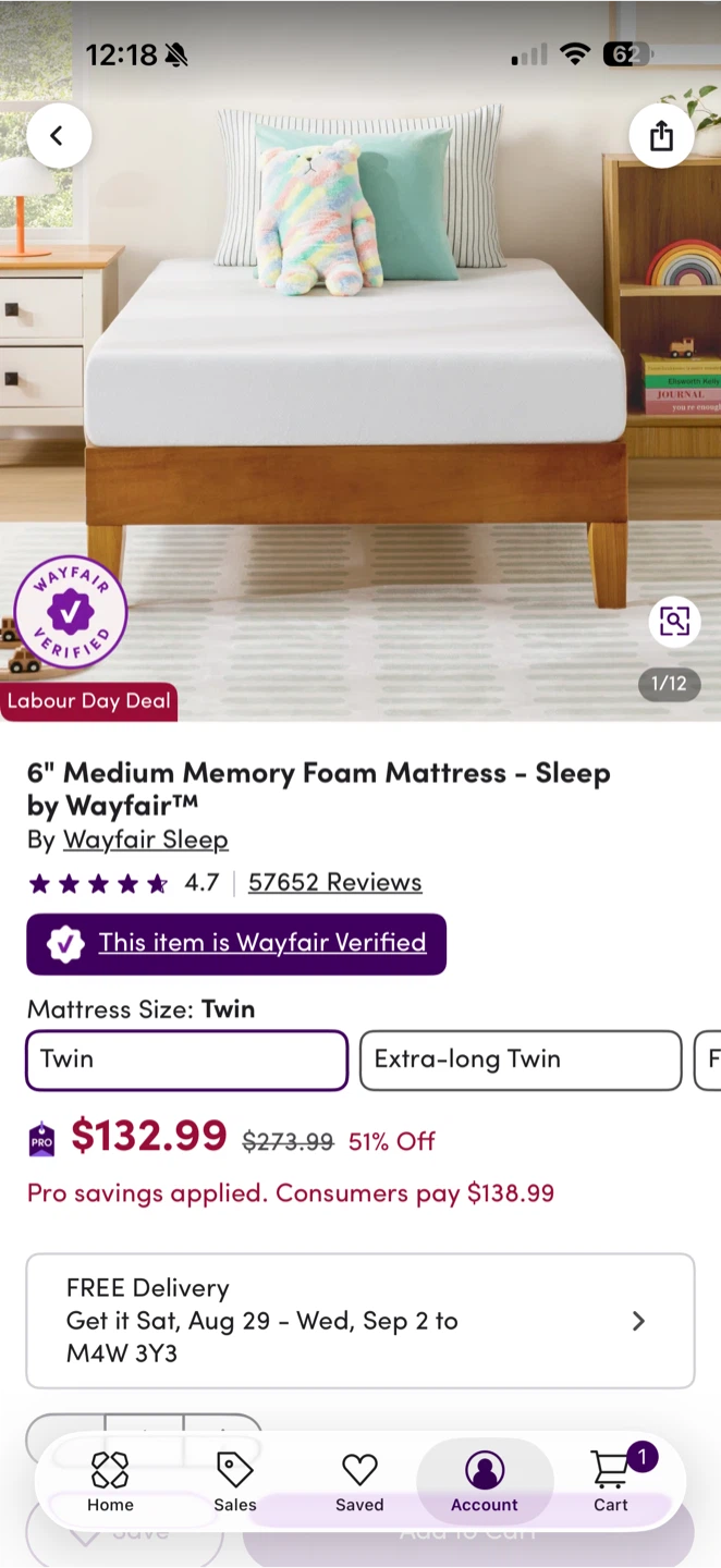 Brand new twin mattress - photo 3