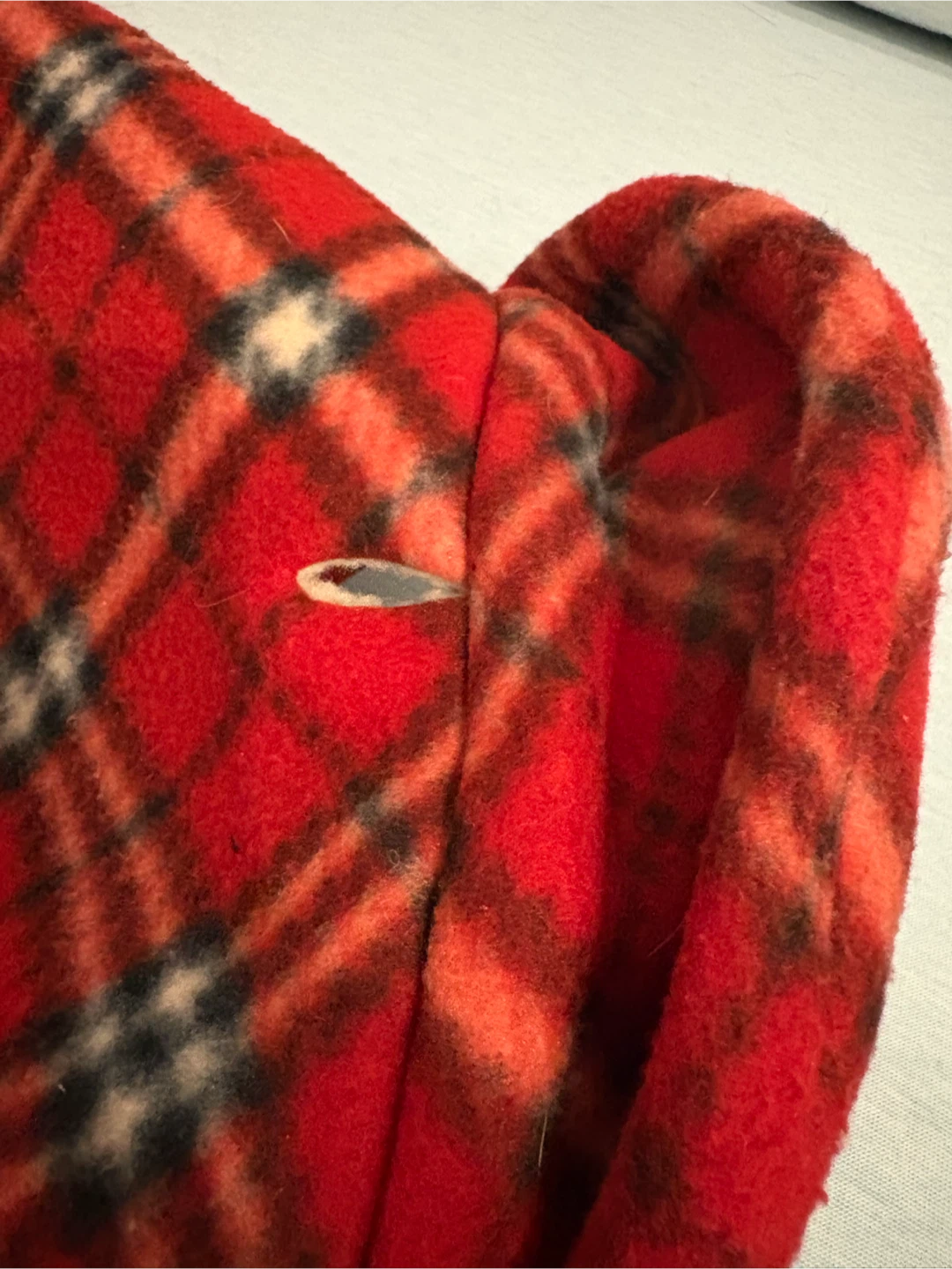 Red Plaid Dog Winter Jacket - photo 5