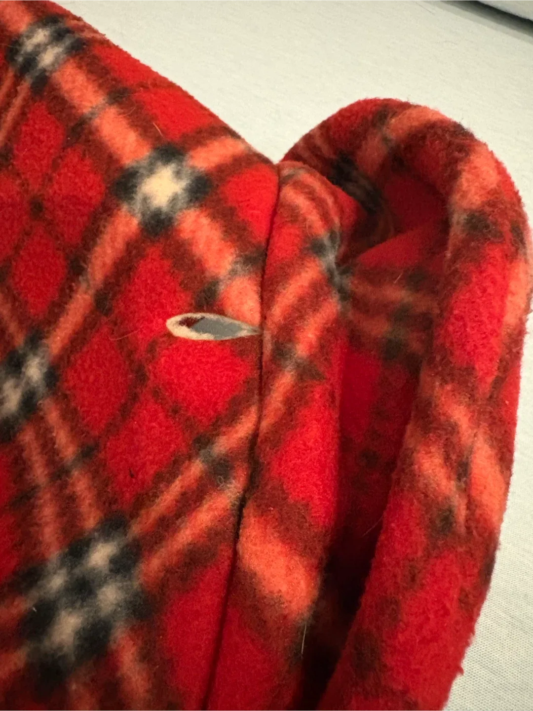 Red Plaid Dog Winter Jacket - photo 5