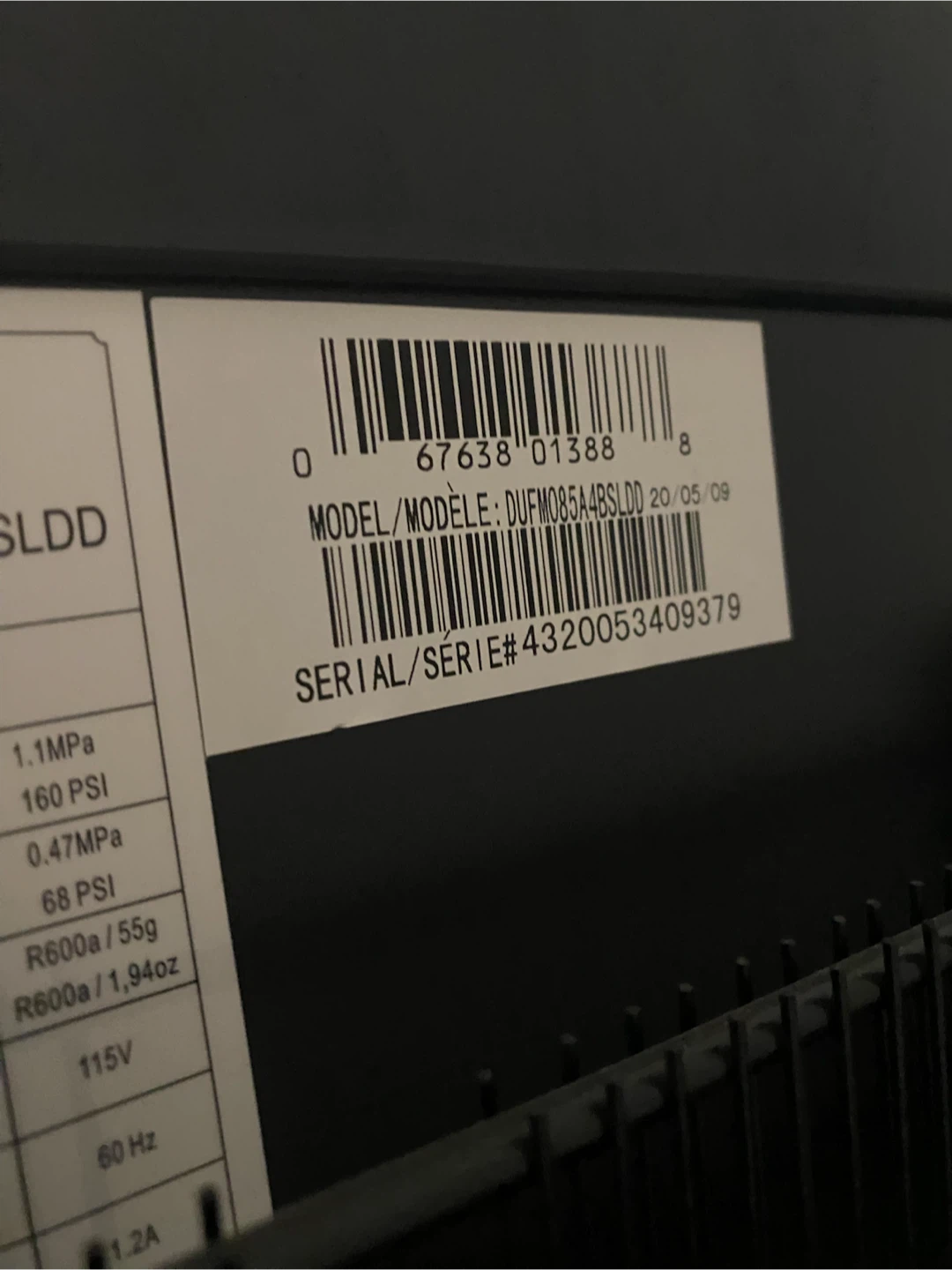 Danby Upright Freezer - photo 3
