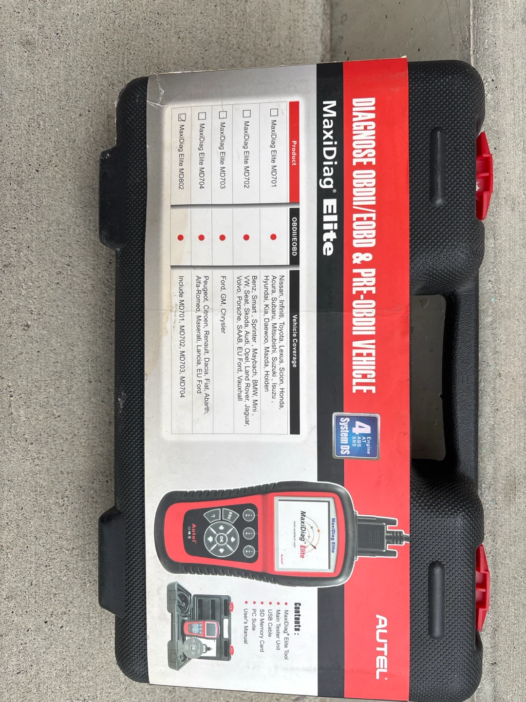 Autel MaxiDiag Elite OBDII EOBD