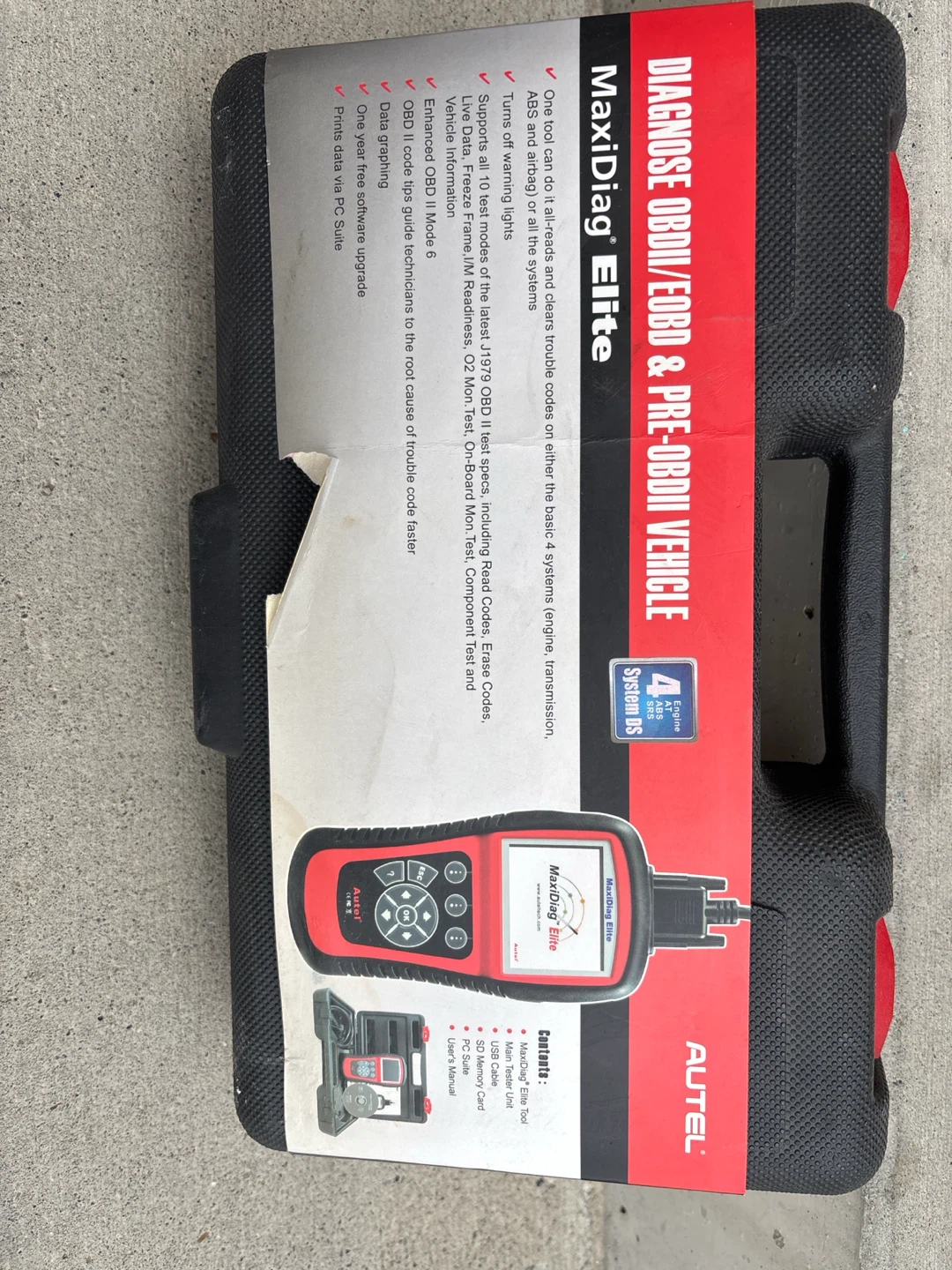Autel MaxiDiag Elite OBDII EOBD - photo 2