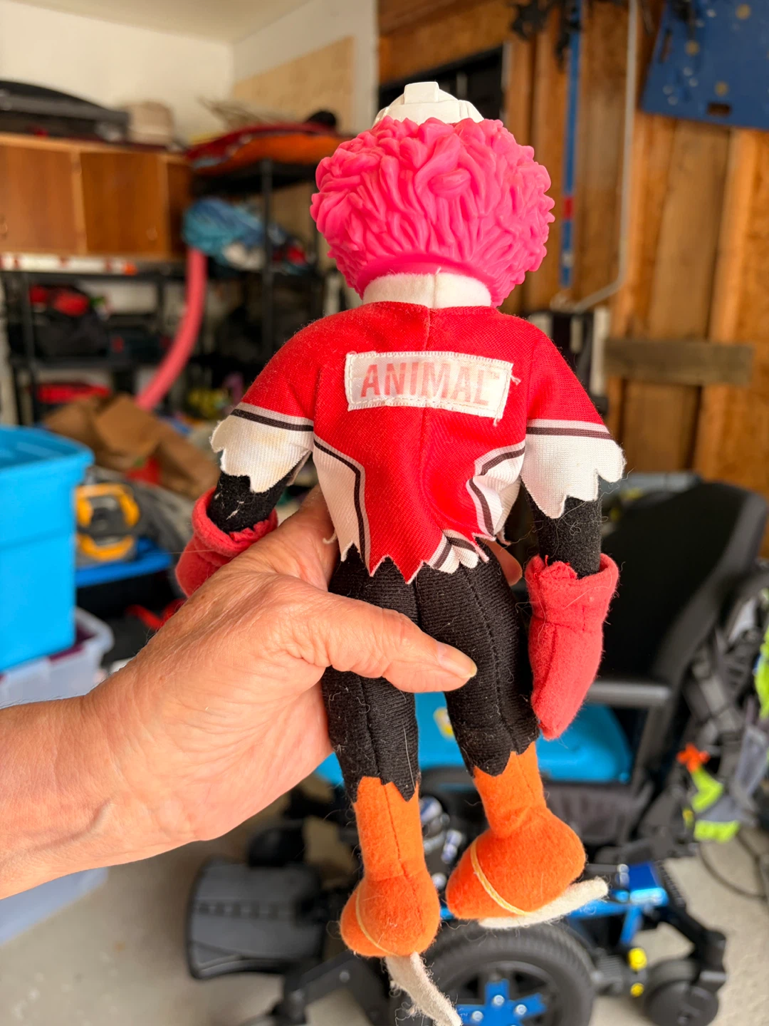 Vintage 1990s Muppets NHL "Animal" Plush Dolls - photo 2