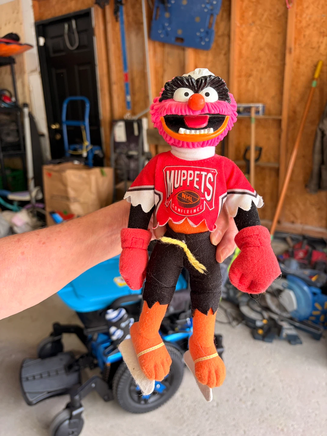 Vintage 1990s Muppets NHL "Animal" Plush Dolls - photo 3
