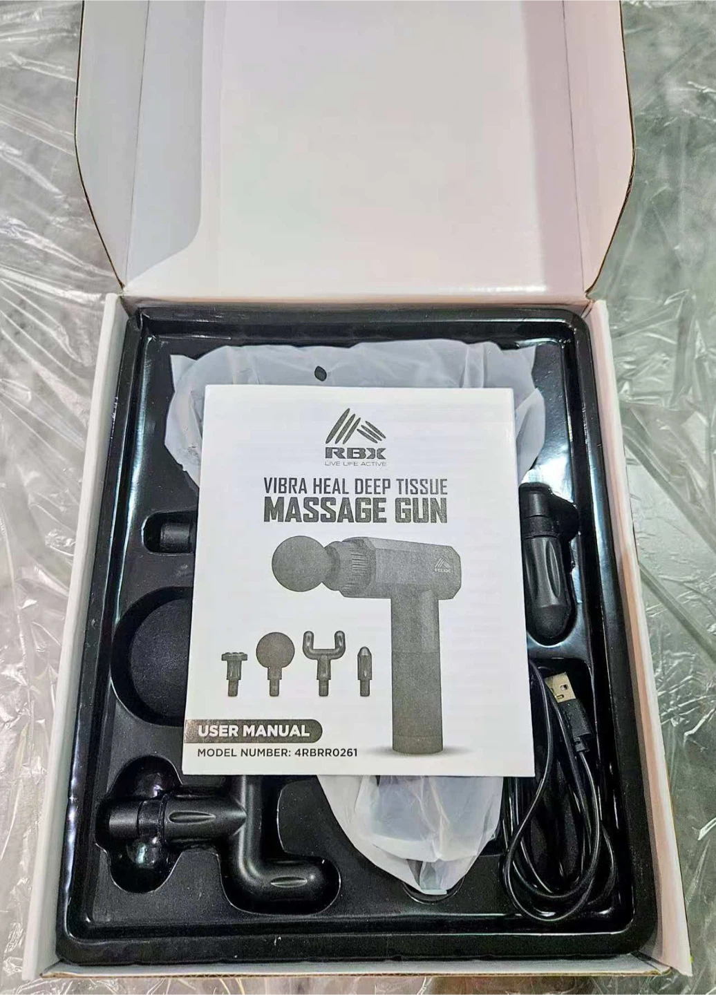 RBX Vibra Heal Deep Tissue Massage Gun - photo 5