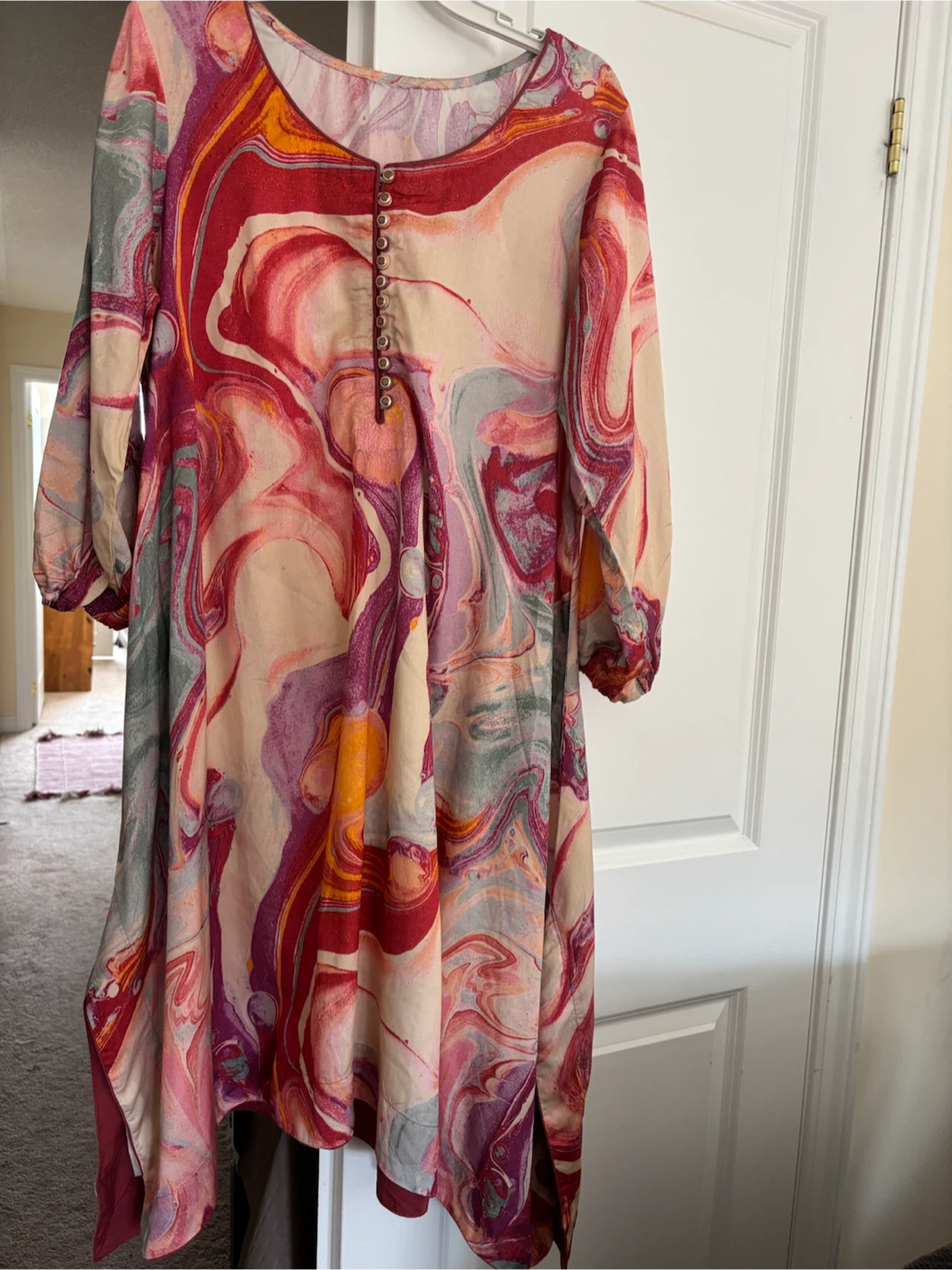 Women's Marbled Print  dress - photo 3