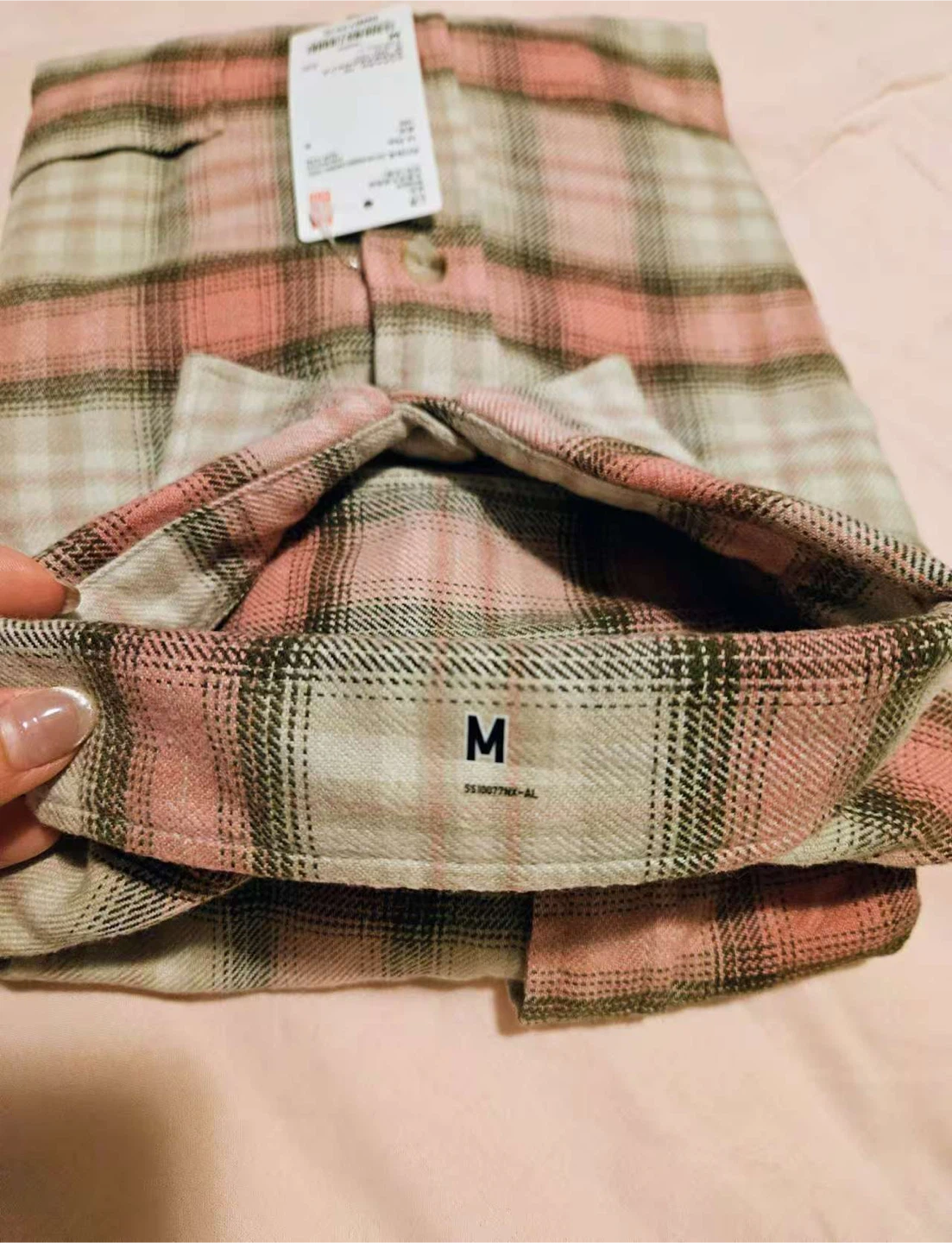 UNIQLO Women's Plaid Flannel Shirt - Size M - photo 3