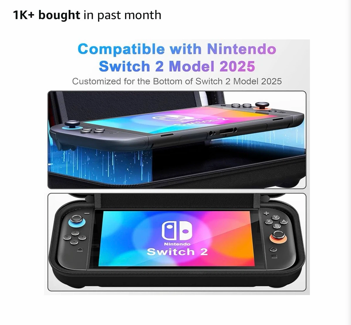 daydayup Carrying Case for Nintendo Switch 2 - photo 2