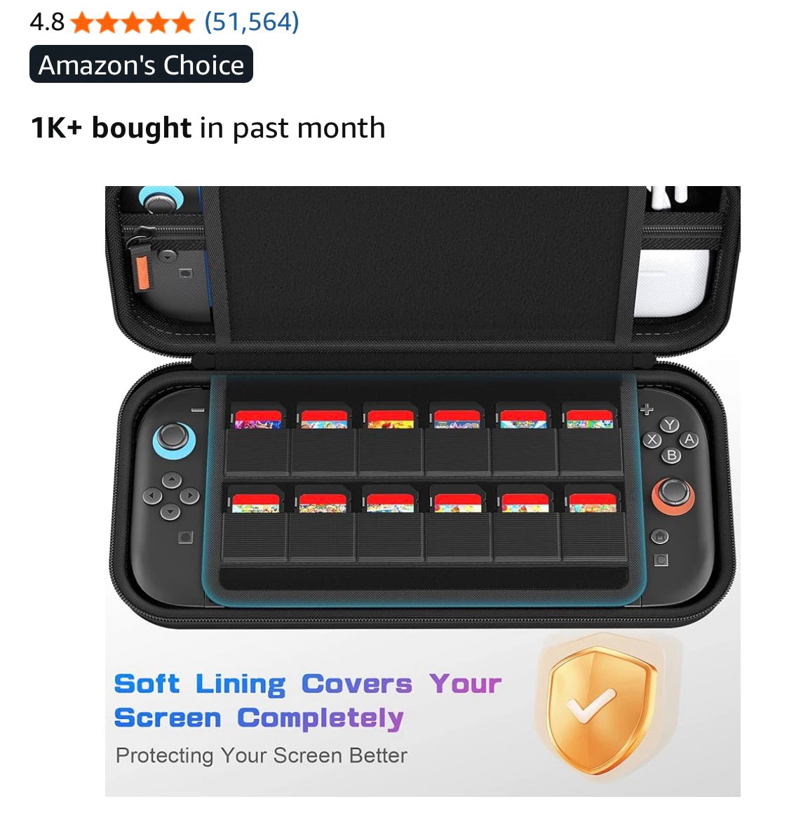 daydayup Carrying Case for Nintendo Switch 2 - photo 3