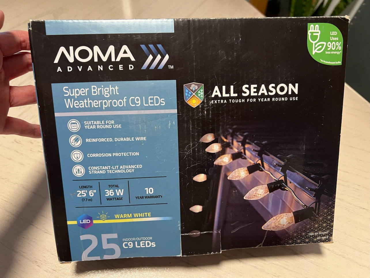 NOMA Advanced Super Bright Weatherproof C9 LEDs