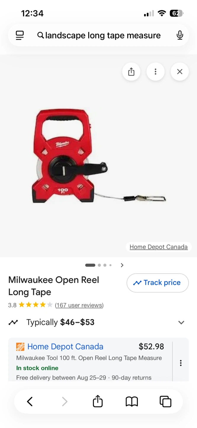 Milwaukee Open Reel Long Tape Measure 100 ft
