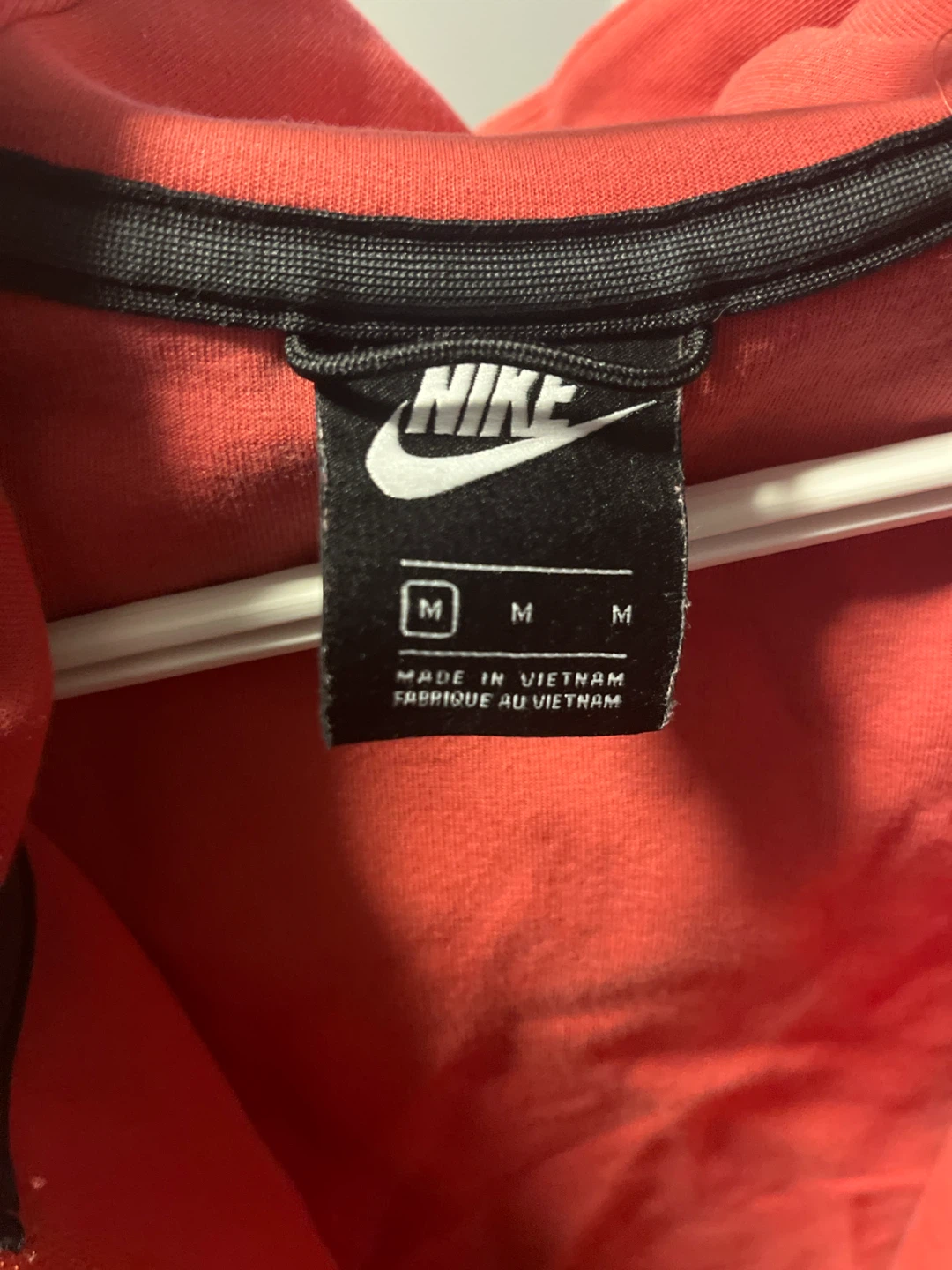 Nike Pink Full-Zip Hoodie Size Medium - photo 2