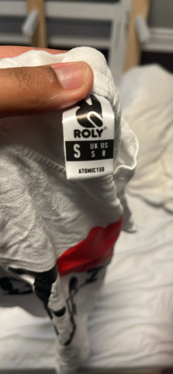 Roly I Love Paris White T-shirt Size Small - photo 2