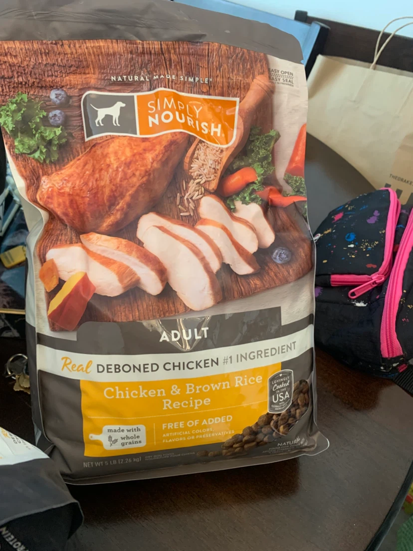 Simply Nourish dry dog food-