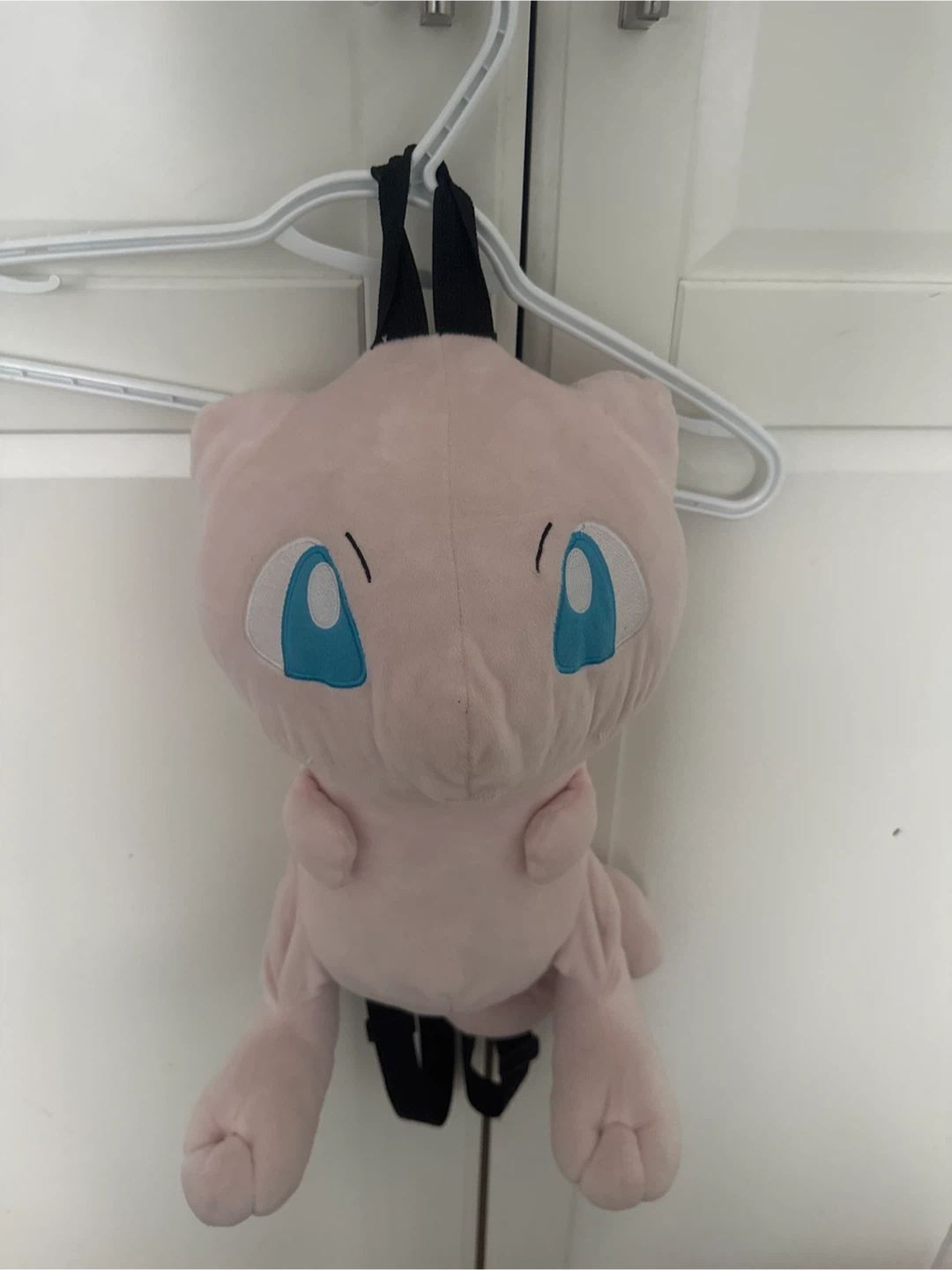 Pink Mew Plush Backpack