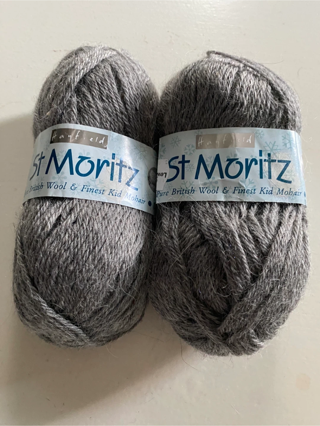 Hayfield St Moritz Two Wool and Kid Mohair Grey Yarn