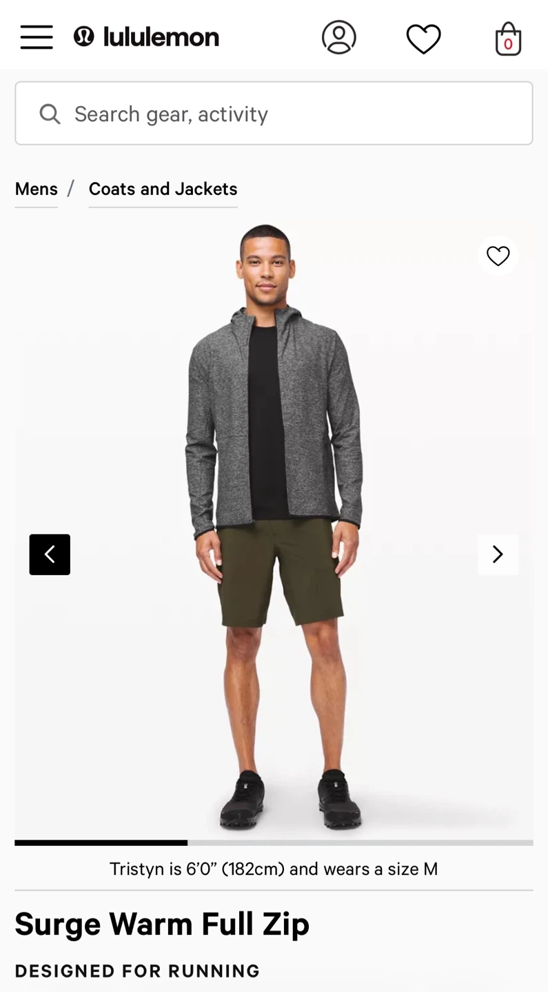 Lululemon Surge Warm Full Zip (S) 148$ - photo 4
