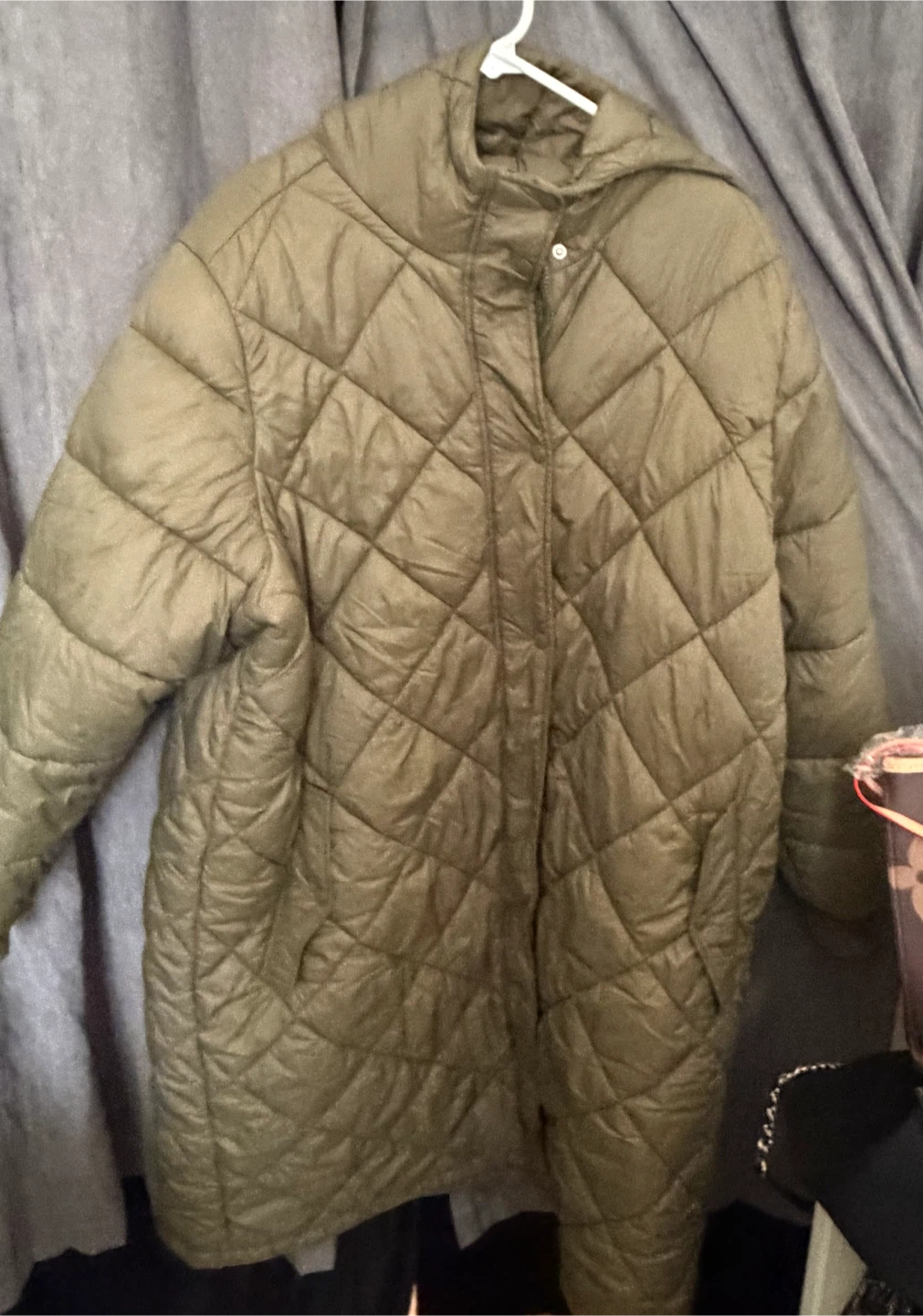 New Joe Fresh plus size 3X Quilted Puffer Coat - photo 2