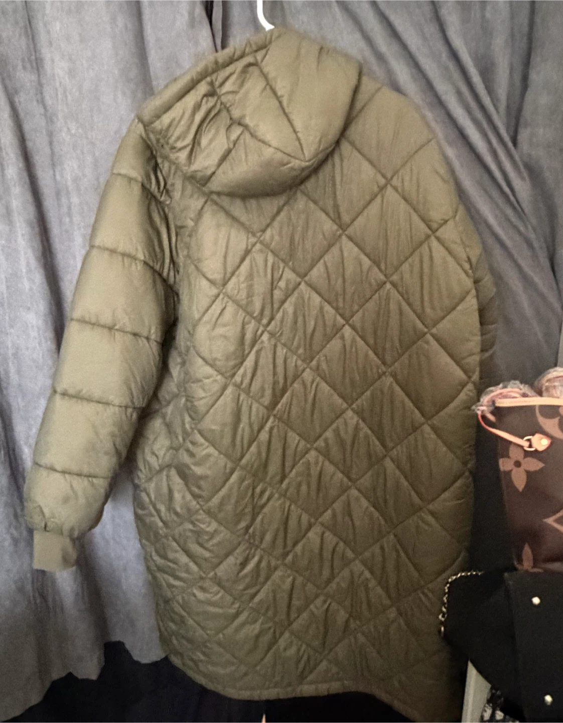 New Joe Fresh plus size 3X Quilted Puffer Coat - photo 4
