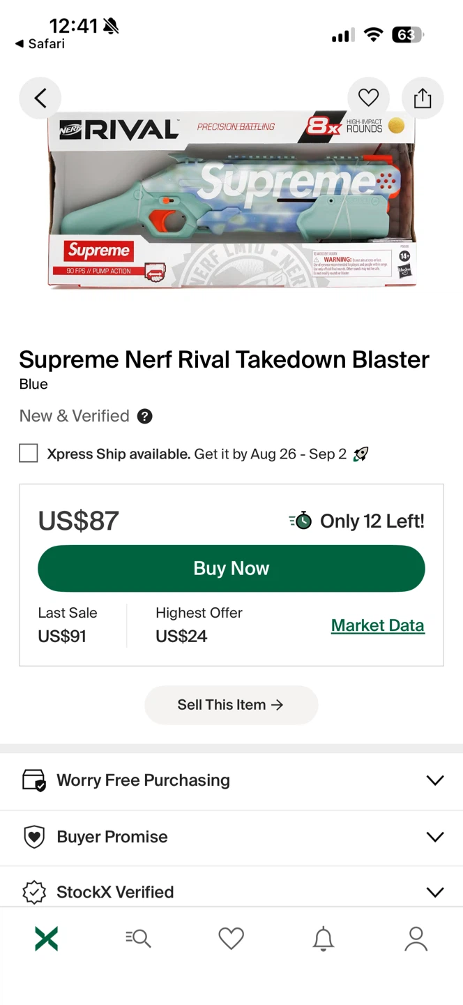Supreme Nerf Rival Takedown Blaster - photo 2
