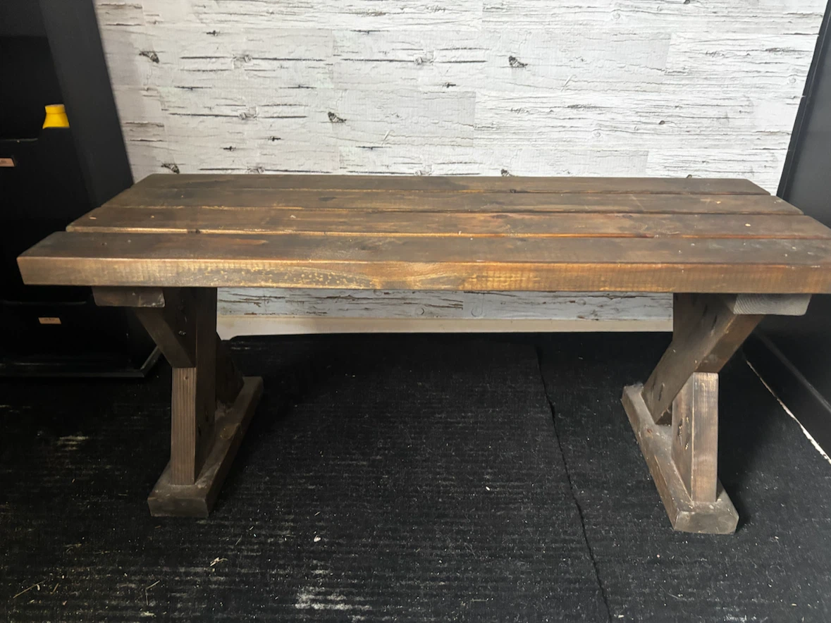 Wooden Bench - photo 2
