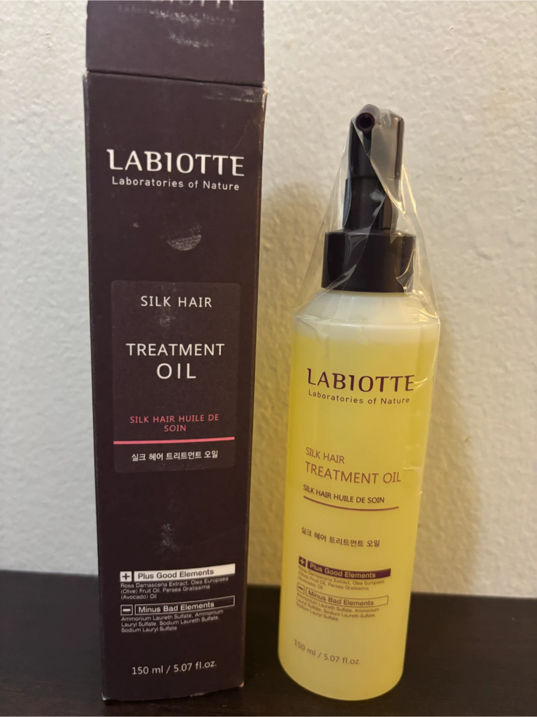 NEW-LABIOTTE Silk Hair Treatment Oil